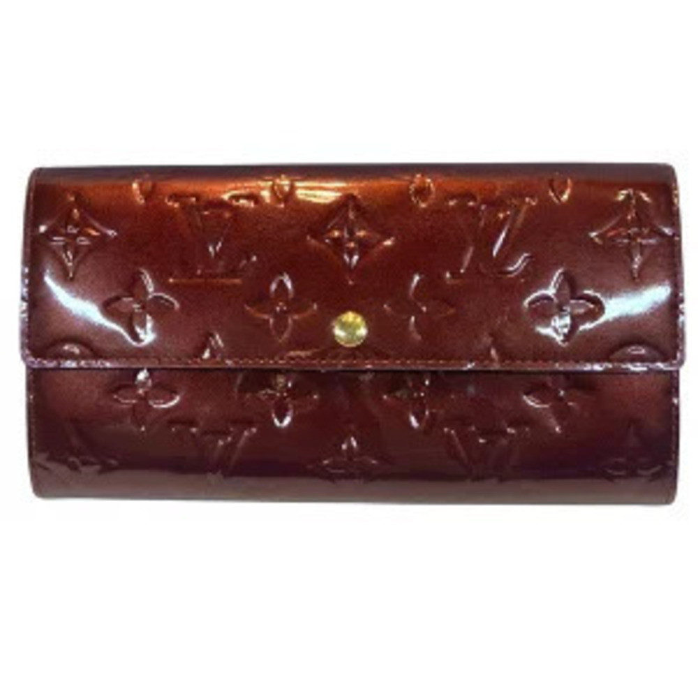 Louis Vuitton Vernis Portefeuille Sarah Long Wallet Bi fold